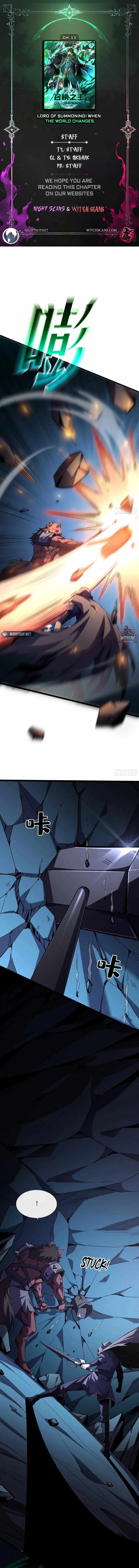 Lord of Summons! Sudden Mutation Chapter 11 1